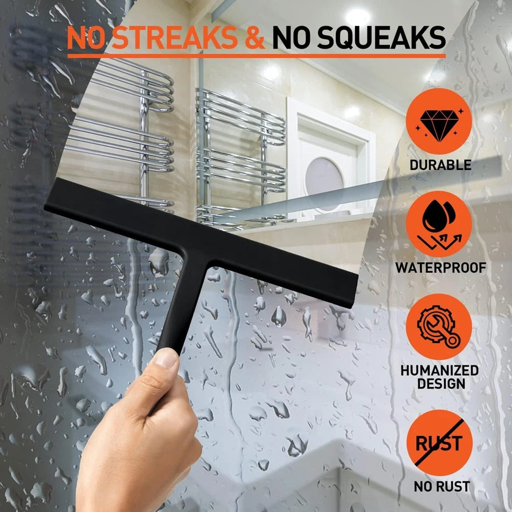 CLEARWIPE – Silicone Shower Squeegee Streak Free Cleaner