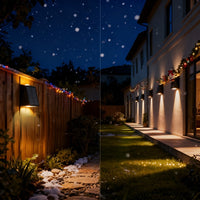 Solvanta - 4 Pack Solar Up and Down Wall Lights