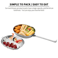 MEALTREK – Boîte à déjeuner de camping en acier inoxydable