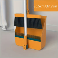 SWEEPVEX – Long Handle Broom and Dustpan Cleaning Set