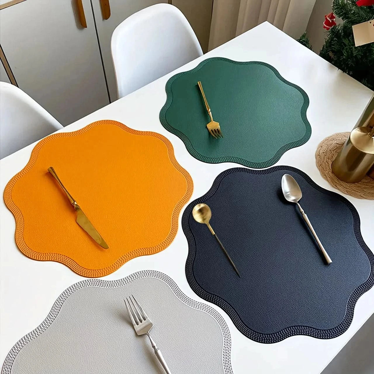 PLACENORA – Embossed Table Mats for Timeless Dining Elegance