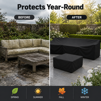TABLEFORT – Outdoor Table Cover for All-Season Protection