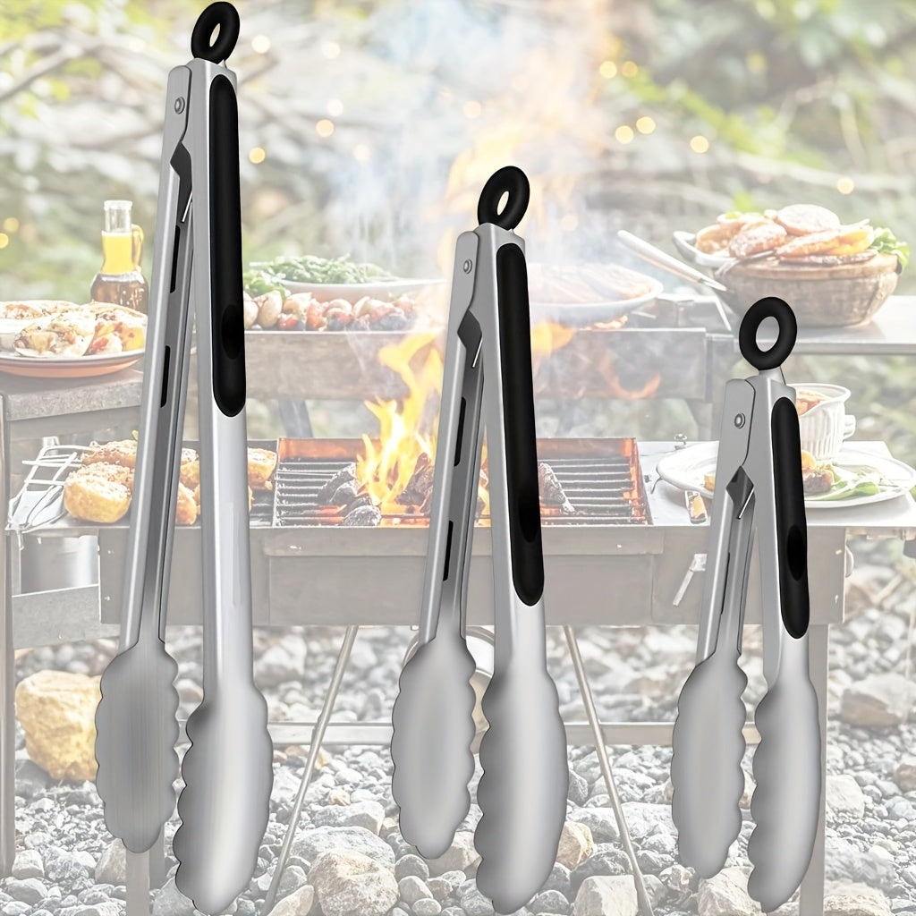 TONGIX – Stainless Steel Locking Kitchen Tongs