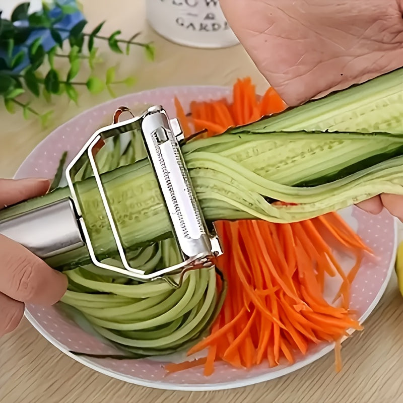 SLICEFLEX – Éplucheur et trancheur julienne en acier inoxydable