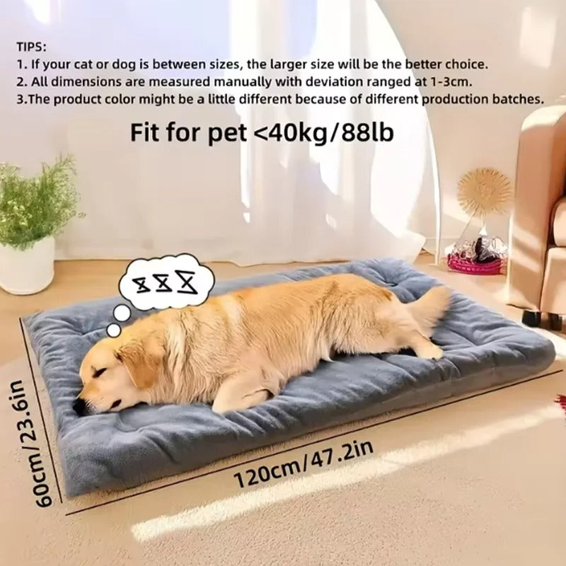 CLOUDPAWS – Plush Extra Large Pet Bed Mat