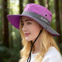 SHADETREK – Wide Brim Outdoor Hat Breathable Mesh Design