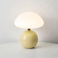 CAPLORA – Moderne Pilz-Tischlampe für sanftes, stimmungsvolles Licht