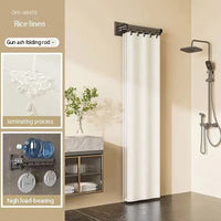 DRYDIVA – Ensemble de tringle de douche pliable pour séparation
