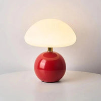 CAPLORA – Moderne Pilz-Tischlampe für sanftes, stimmungsvolles Licht