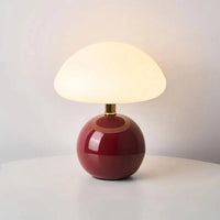 CAPLORA – Moderne Pilz-Tischlampe für sanftes, stimmungsvolles Licht
