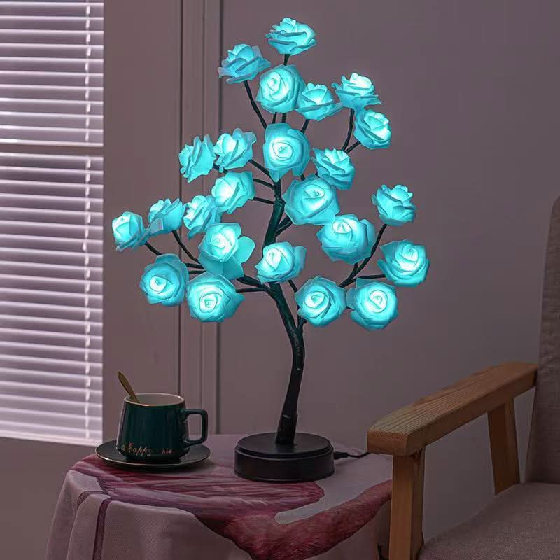 ROSEGLOW – Veilleuse florale pour une illumination décorative élégante