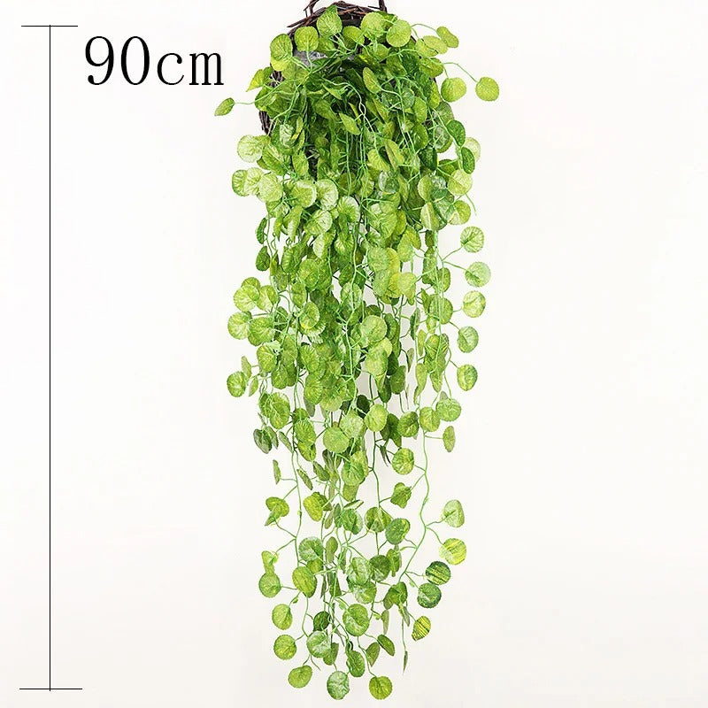 VINEHAVEN – Hanging Wicker Wall Planter Basket