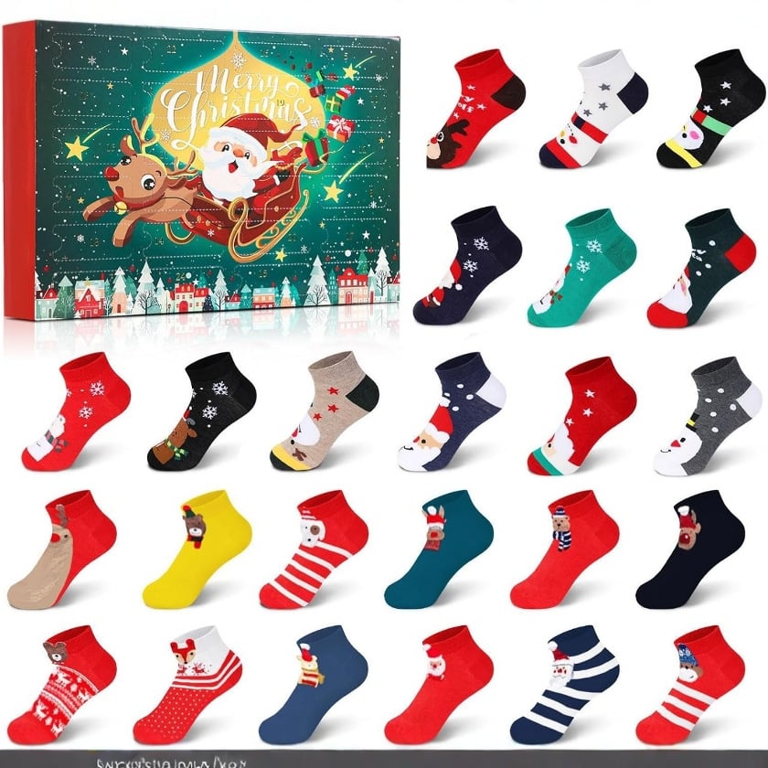 FESTIVETOES – Julekalender med sokker til sæsonens glæde