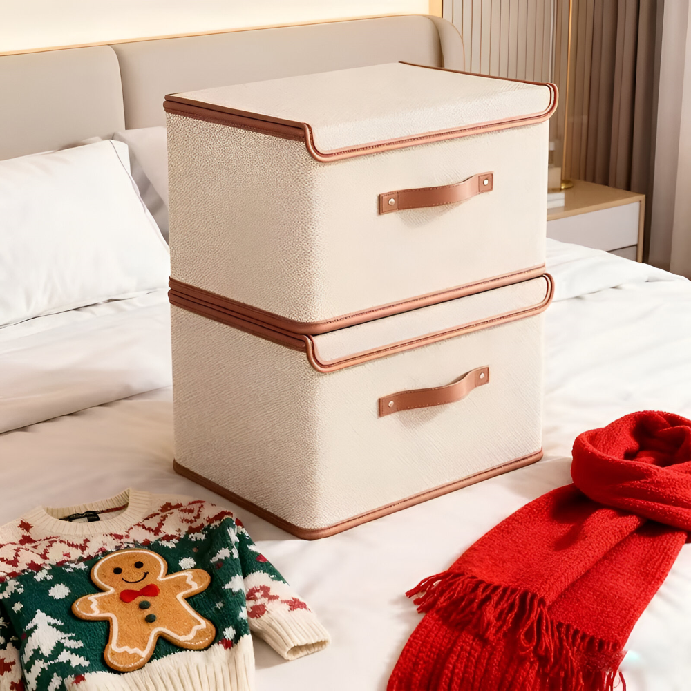STOWLOFT – Foldable Storage Box for Space-Saving Organization