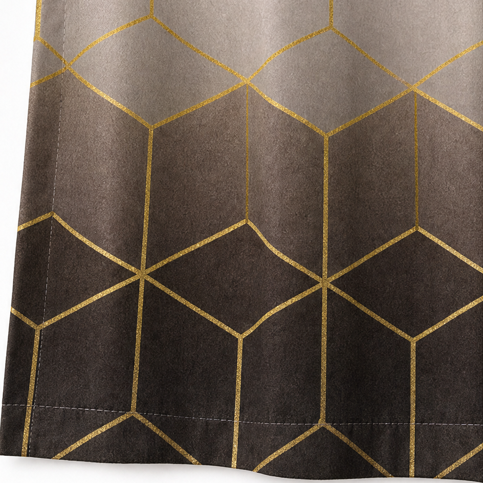 VEINELLE – Marble Print Shower Curtain for Graceful Bathroom Privacy