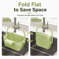 COLLAFLEX – Retractable Hanging Colander for Space-Saving Organization