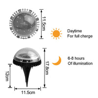 GROUNDLIVA – Lampes solaires étanches pour éclairage extérieur au sol
