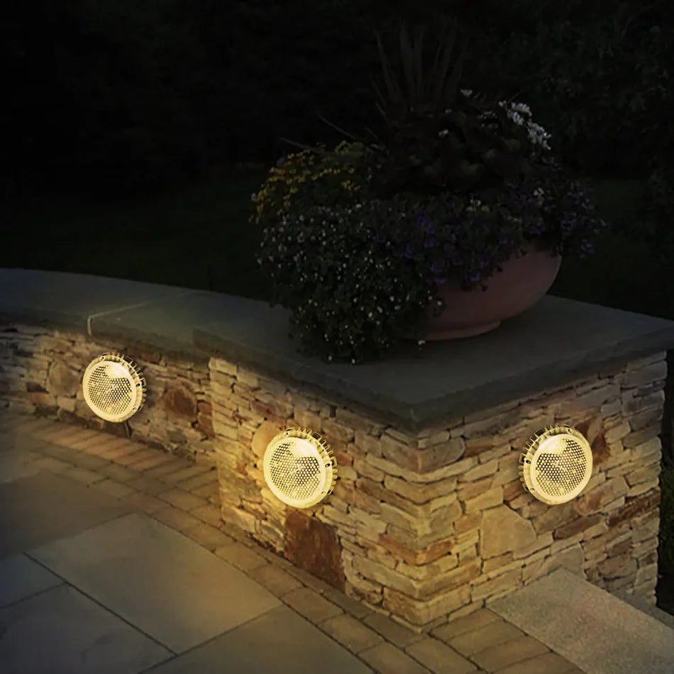 GROUNDLIVA – Lampes solaires étanches pour éclairage extérieur au sol