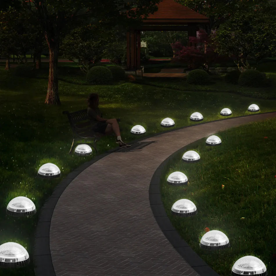 GROUNDLIVA – Lampes solaires étanches pour éclairage extérieur au sol
