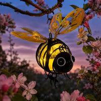 BEEAURA – Solar Hanging Bee Lamp for Garden Glow