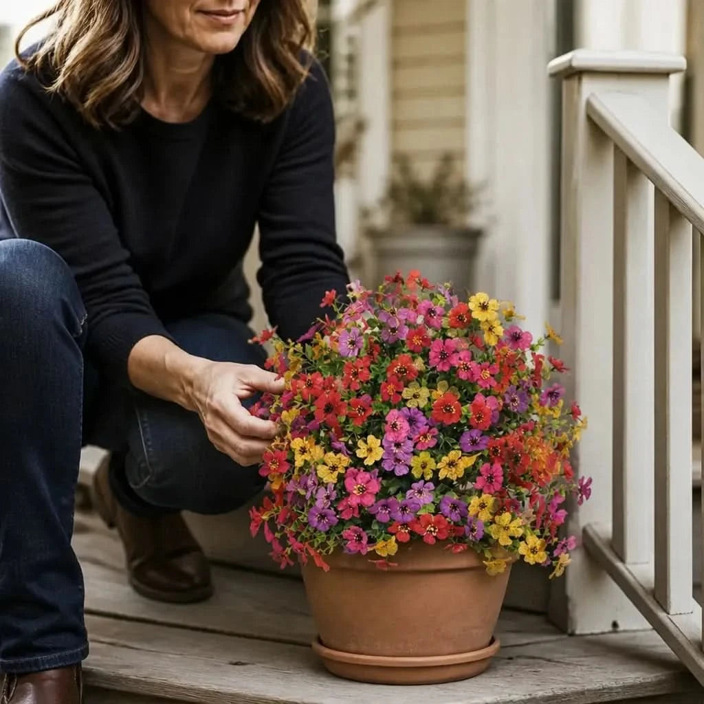 BLOOMCHARM – Fleurs artificielles pour une décoration extérieure éclatante