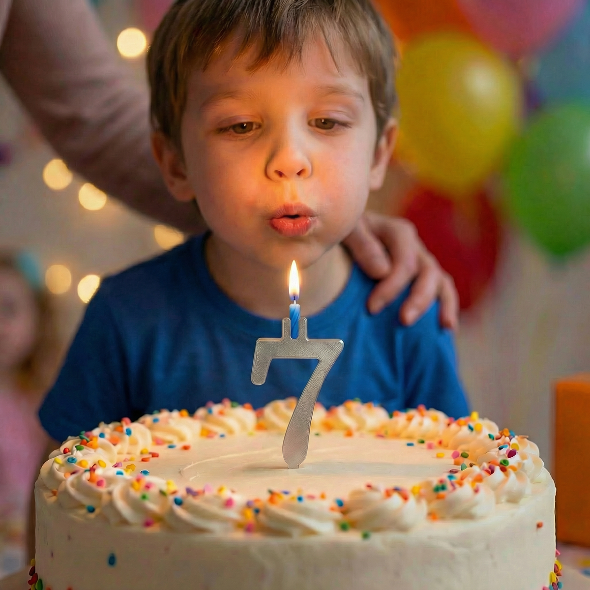 BIRTHDIGIT – Set di portacandele numerici per decorazioni festive di compleanno