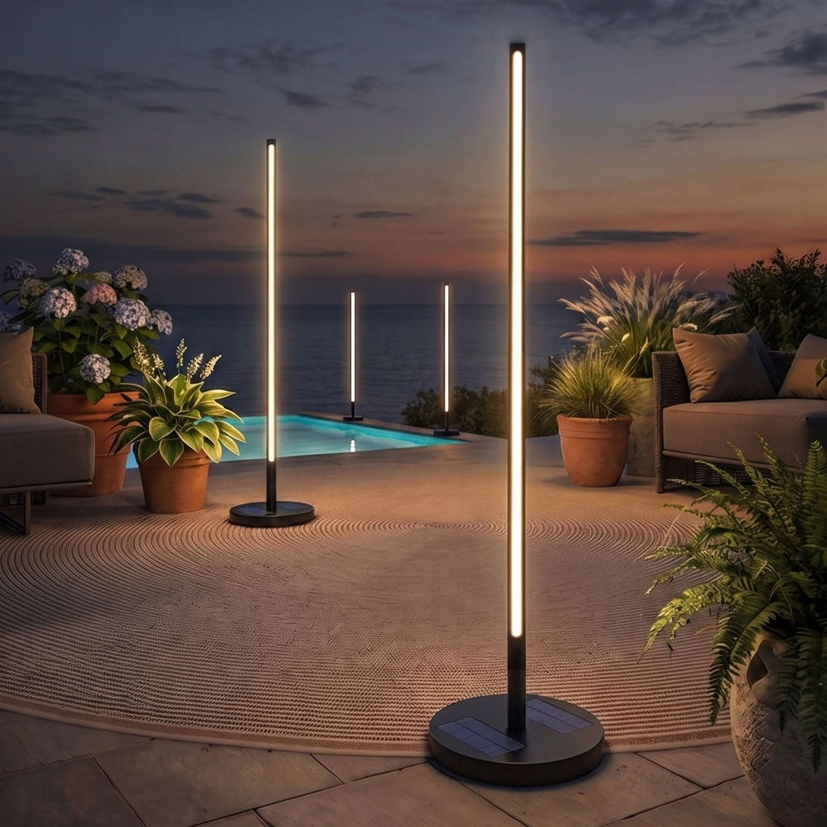 TERRAZELIX – Lampada da esterno moderna per un'illuminazione serale rilassante