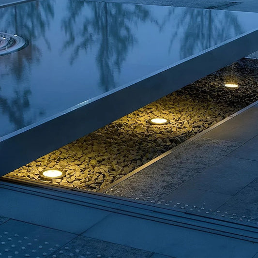 PAVERGLOW – In-Ground LED Lights for Deck & Pathways