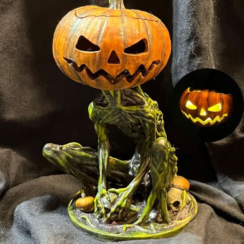 JACKSPARK – Illuminated Pumpkin Halloween Decor for Playful Styling