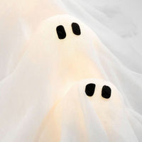 SPECTERRING – LED Ghost Wreath for Atmospheric Door Decor