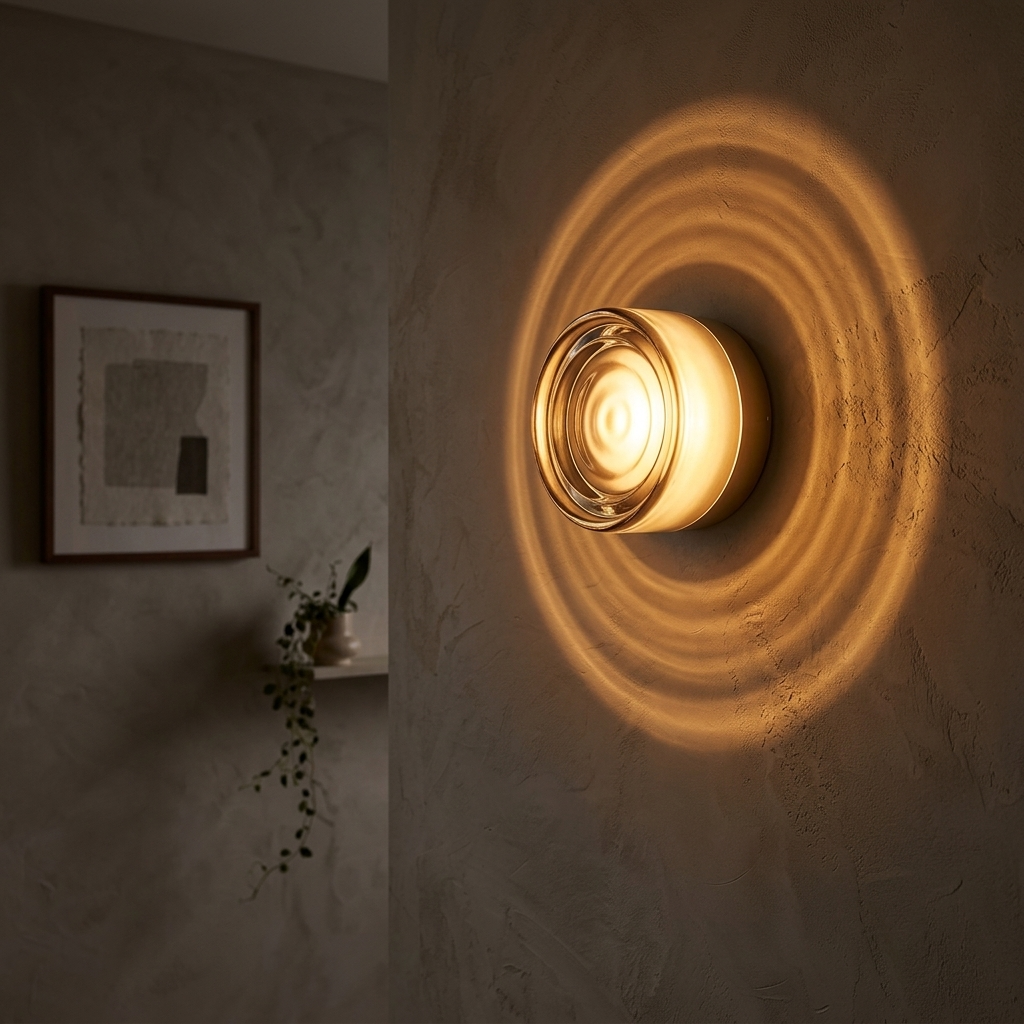 FORMELLE – Applique da parete scolpita per un’illuminazione d’atmosfera elegante