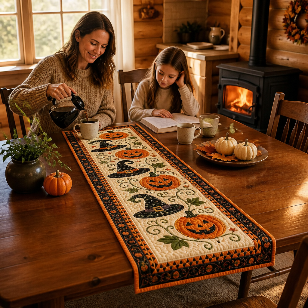 GOLDENPATH – Fall Table Runner for Graceful Dining Style