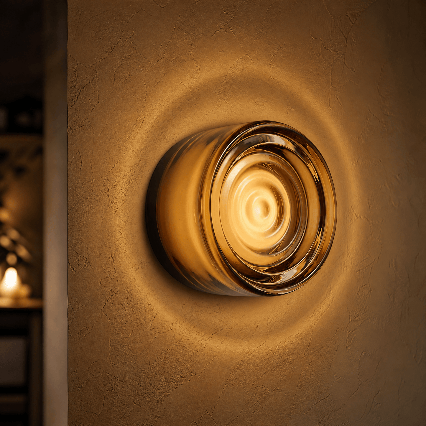 FORMELLE – Applique da parete scolpita per un’illuminazione d’atmosfera elegante