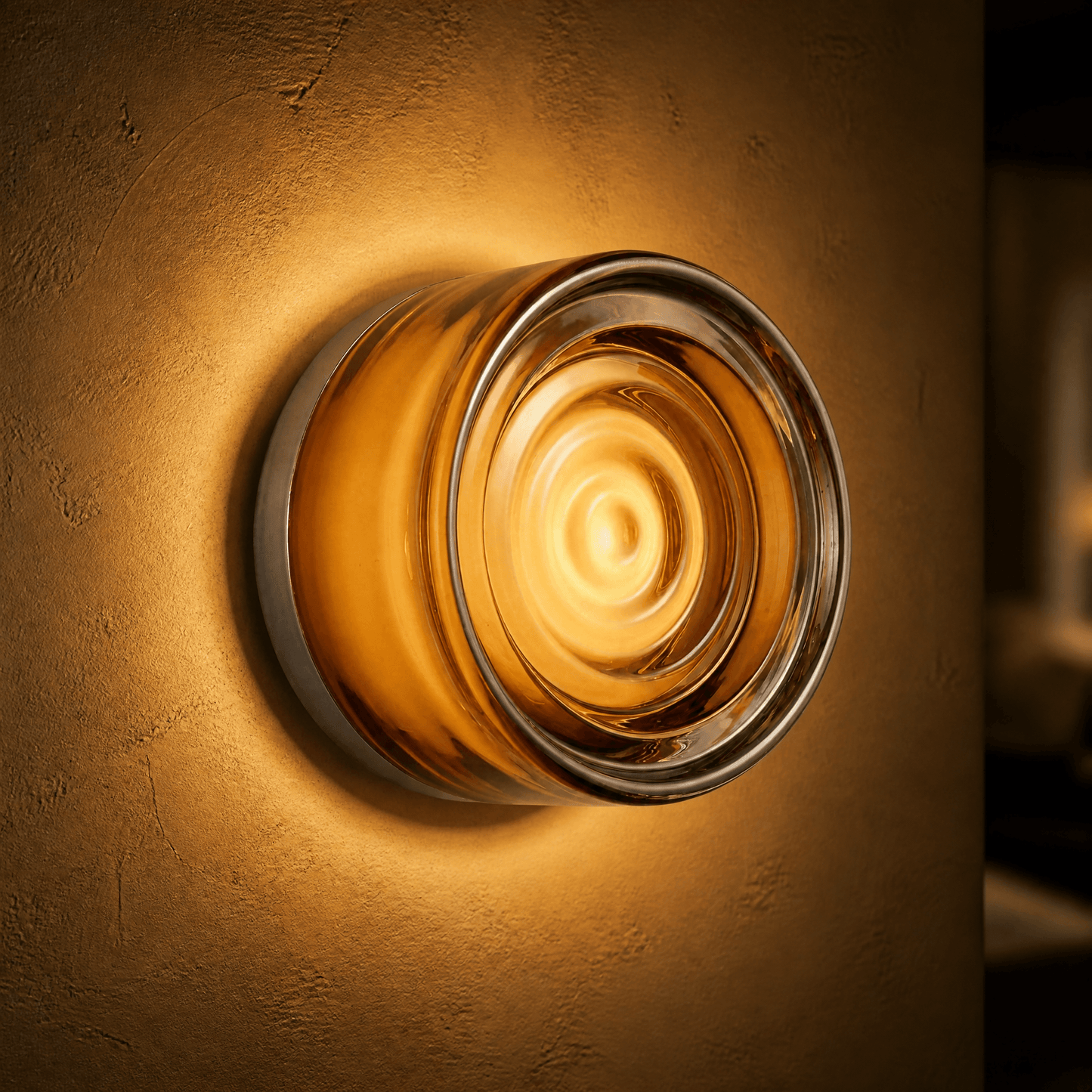 FORMELLE – Applique da parete scolpita per un’illuminazione d’atmosfera elegante