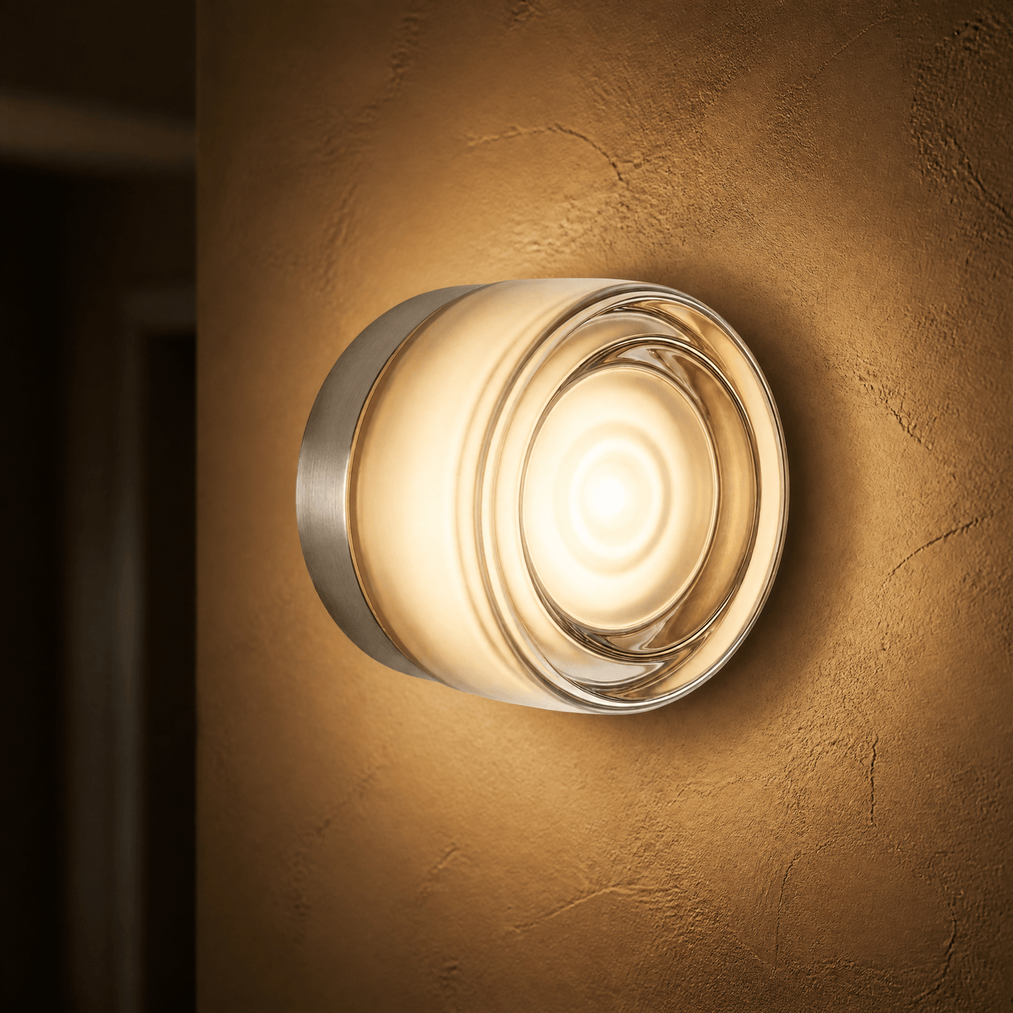 FORMELLE – Applique da parete scolpita per un’illuminazione d’atmosfera elegante