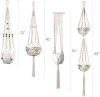 HANGBELLE – Hängekorb-Set aus 4 Stück für eine stilvolle Innendekoration