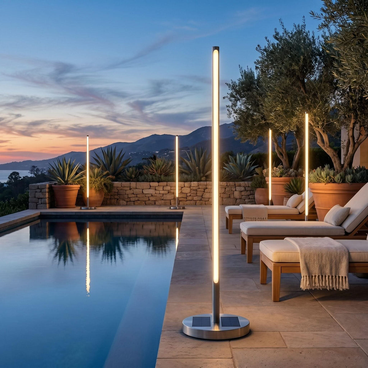 TERRAZELIX – Lampada da esterno moderna per un'illuminazione serale rilassante