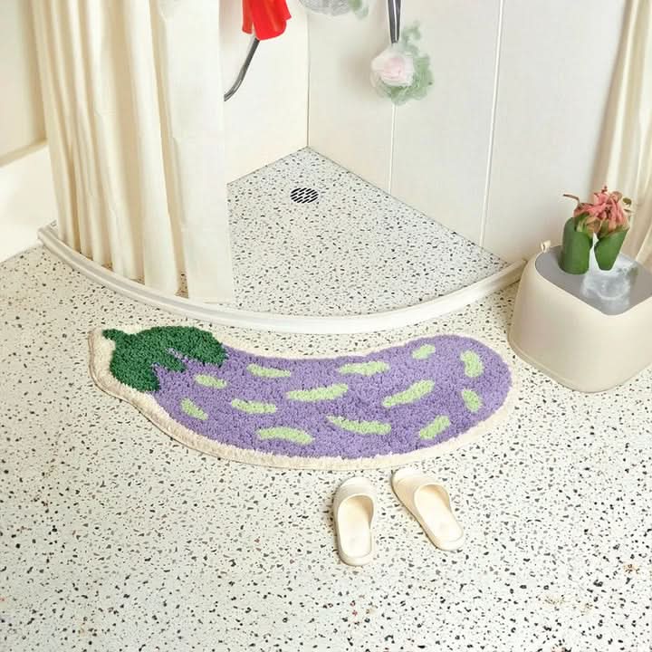 FRUITMAVIA – Fruit Pattern Bath Mat for Safer Everyday Footing