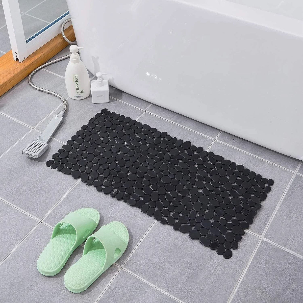 STONAVIXA – Tappetino antiscivolo per doccia per pavimenti del bagno stabili