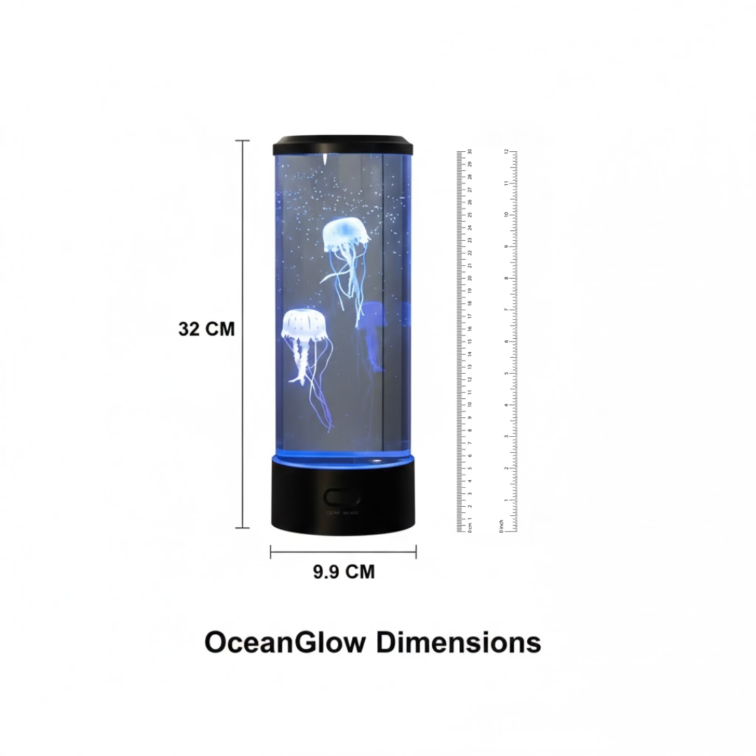 JELLYVORA – Jellyfish LED Lamp for Relaxing Ocean-Inspired Ambience