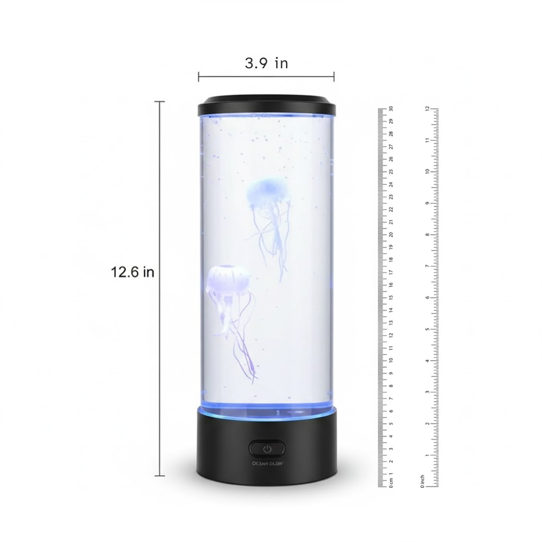 JELLYVORA – Jellyfish LED Lamp for Relaxing Ocean-Inspired Ambience