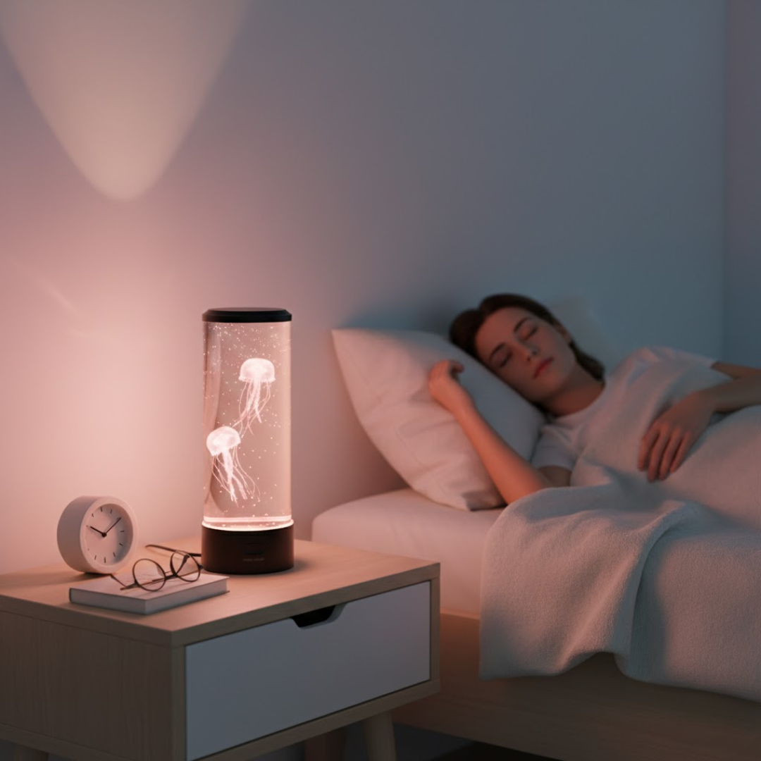 JELLYVORA – Jellyfish LED Lamp for Relaxing Ocean-Inspired Ambience