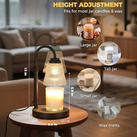 WAXTIMER – Candle Warmer Lamp with Timer for Flame-Free Ambience