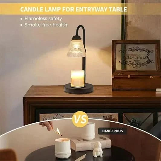 WAXTIMER – Candle Warmer Lamp with Timer for Flame-Free Ambience