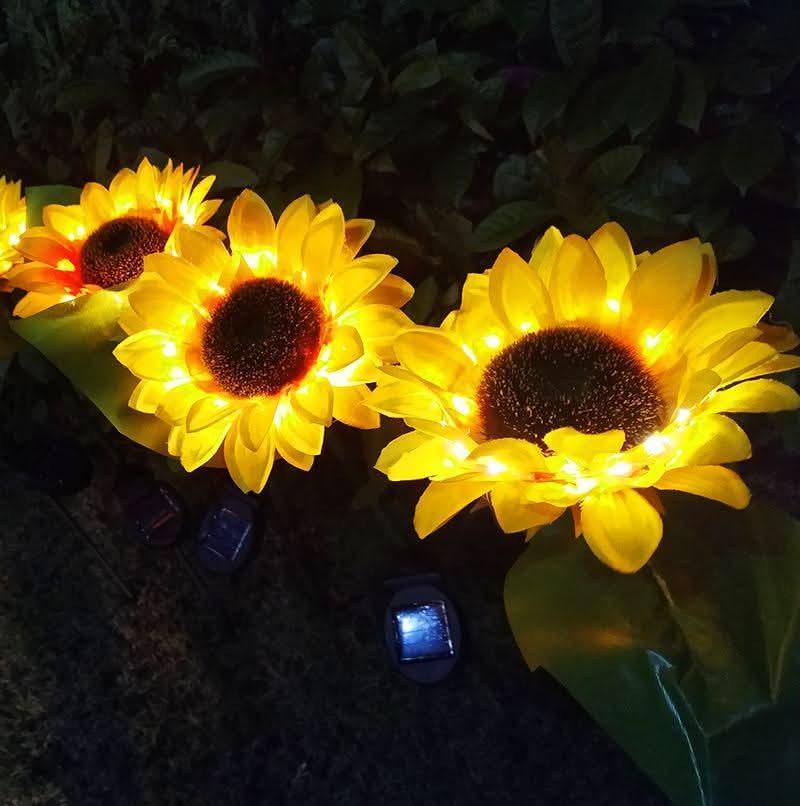 SUNNYLUME – Sunflower Garden Light for Cozy Outdoor Character