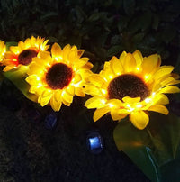 SUNNYLUME – Sunflower Garden Light for Cozy Outdoor Character