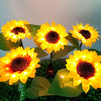 SUNNYLUME – Sunflower Garden Light for Cozy Outdoor Character