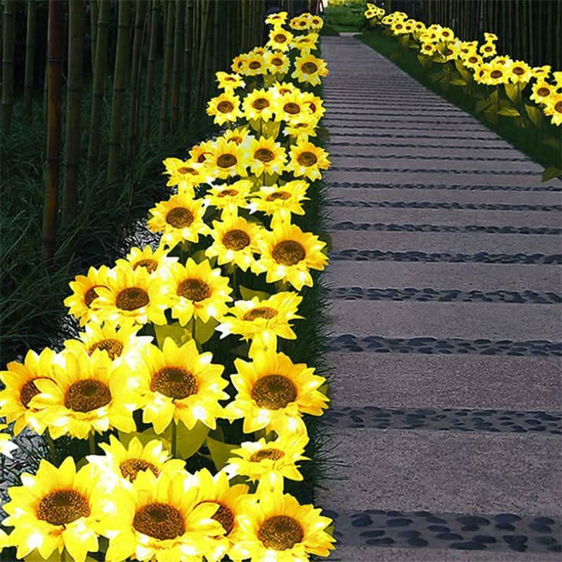 SUNNYLUME – Sunflower Garden Light for Cozy Outdoor Character