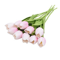 TULIPLUME – Composition florale artificielle pour une décoration de table élégante