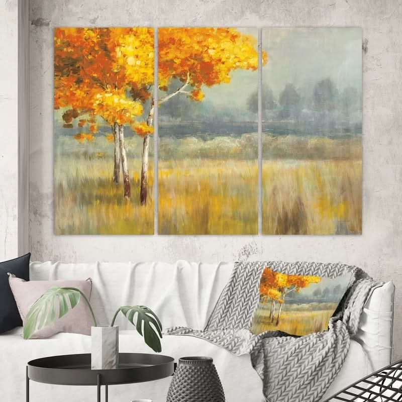 WHEATGROVE – Maple Tree Wall Art for Calm Interior Style